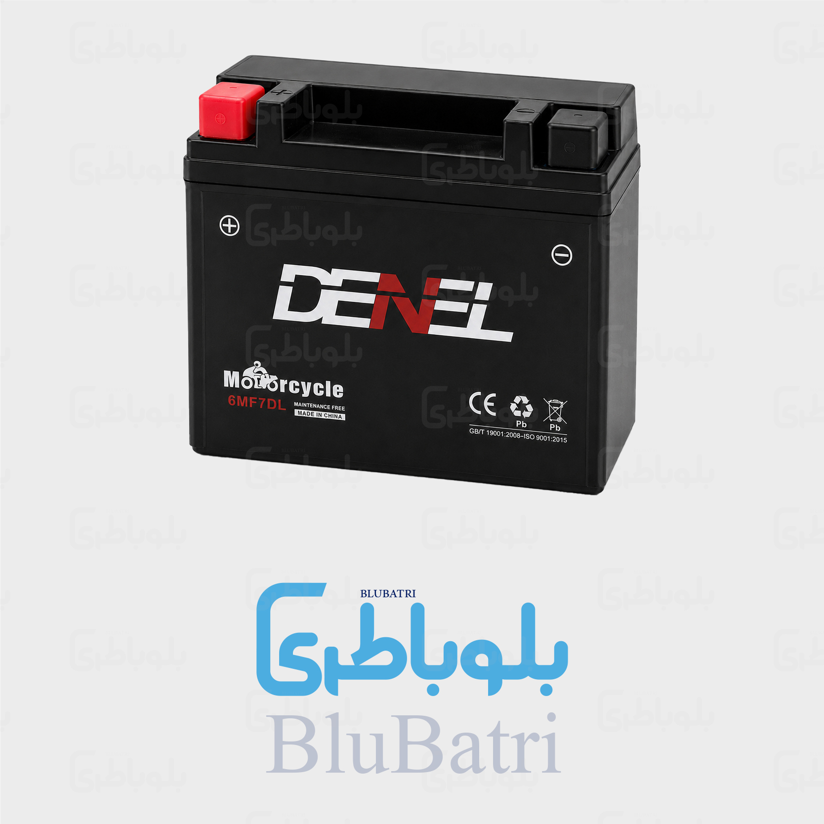 باتری موتور سیکلت دنل متوسط ۷ آمپر