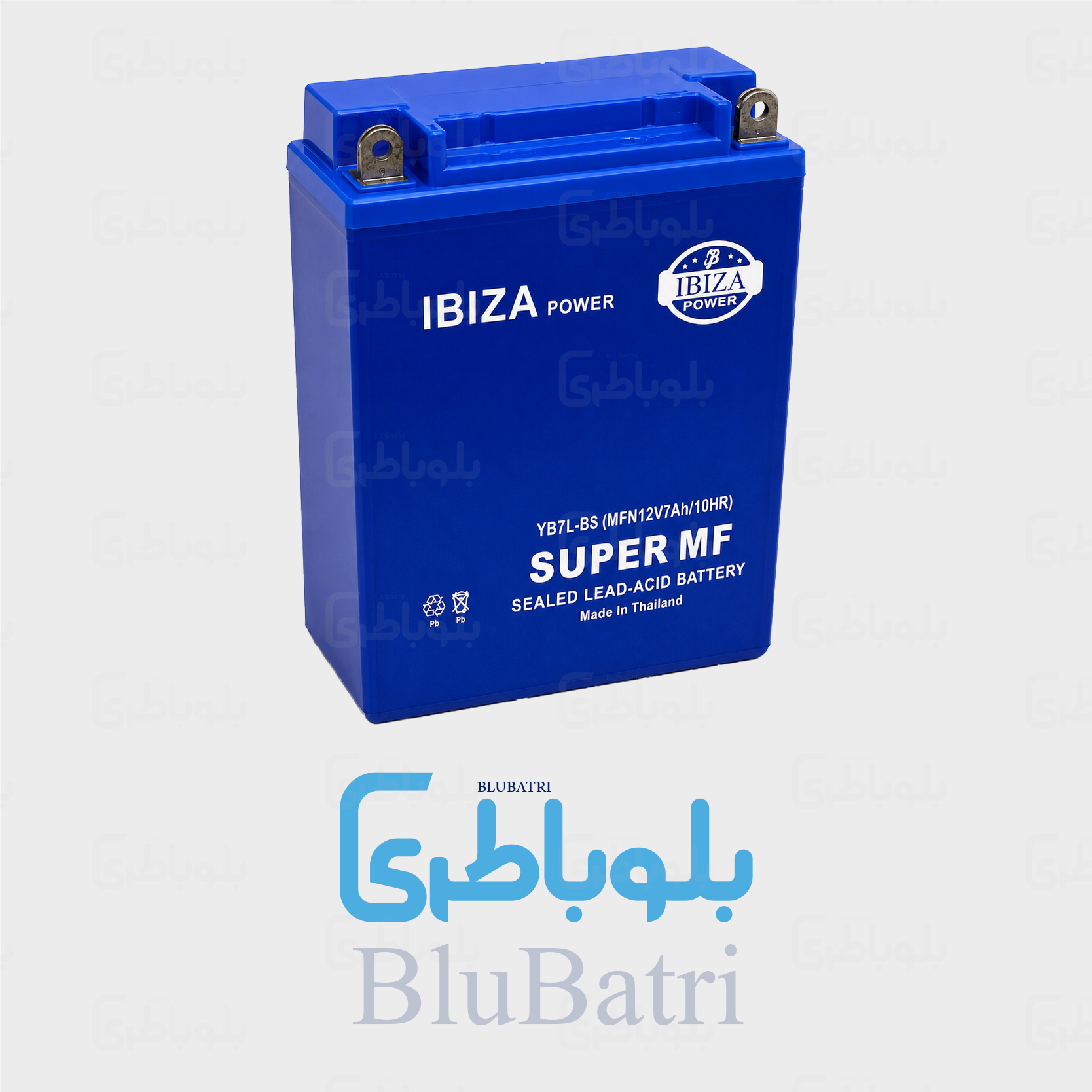 باتری موتور سیکلت ایبیزا بلند ۷ آمپر