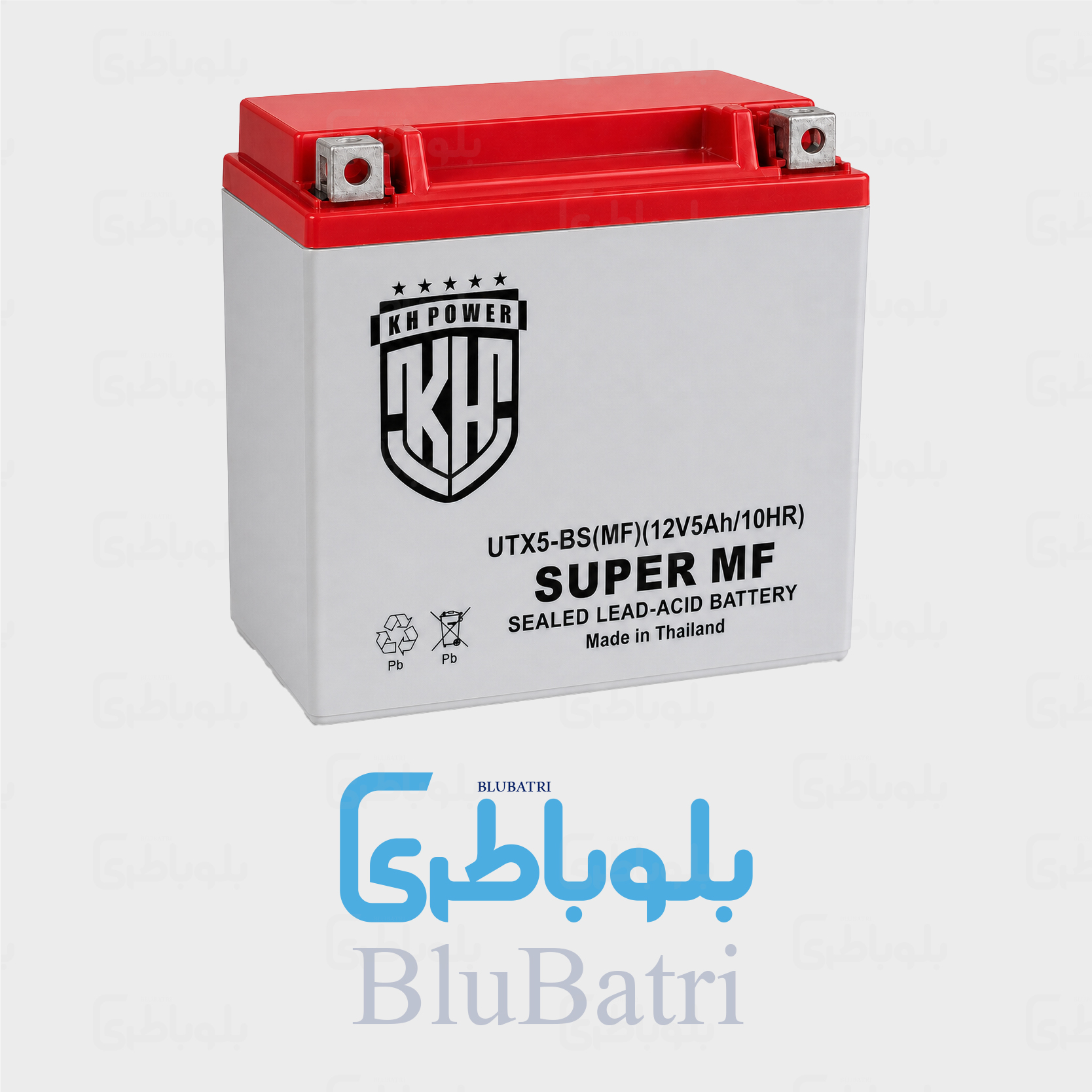 باتری موتور کی اچ پاور بلند 5 آمپر
