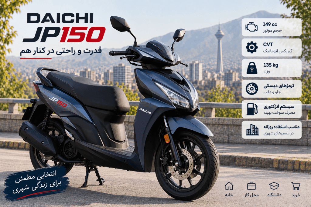موتور  Daichi JP150